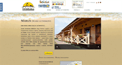 Desktop Screenshot of domki-marlin.pl